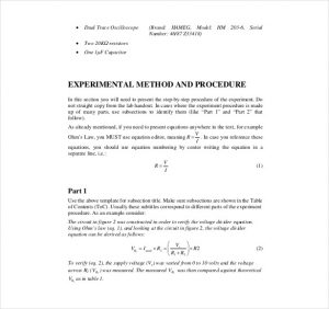 lab report template engineering lab report template