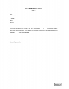 late rent payment letter past due invoice letter template qhzubxv