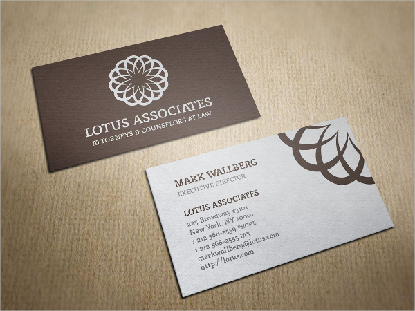 Law Firm Business Cards Template Business