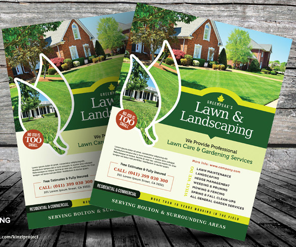 Lawn Care Flyers | Template Business