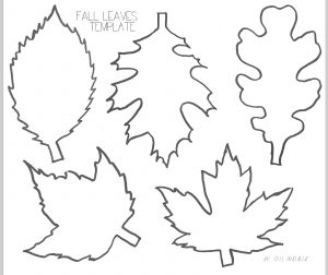 leaf template printable fall leaves printable template by oilandblue