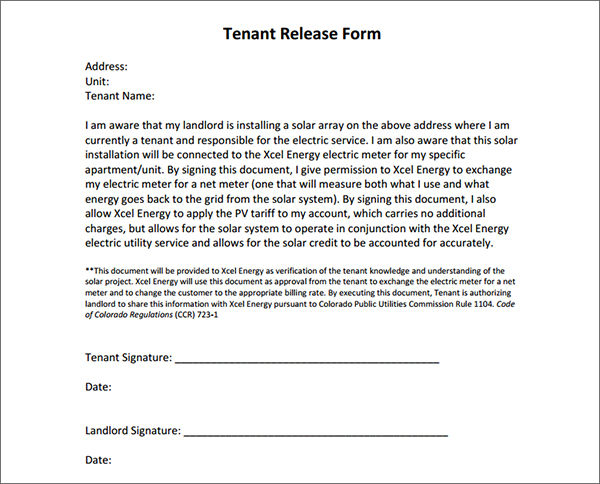 tenant-release-form-fill-online-printable-fillable-blank-pdffiller