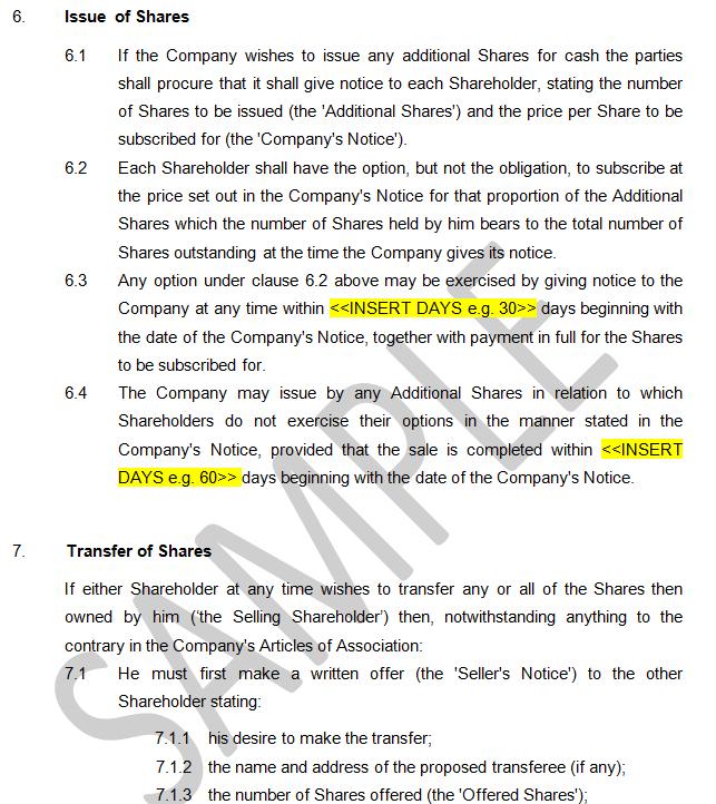 legal agreement template