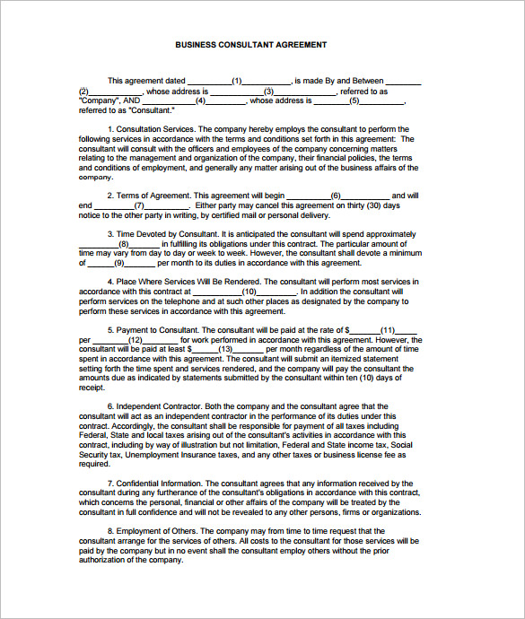 legal contract template