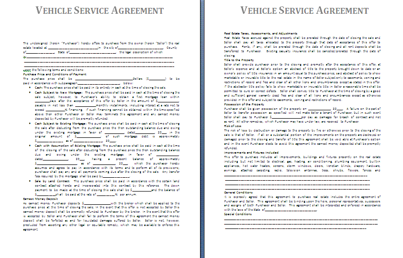 legal contract template