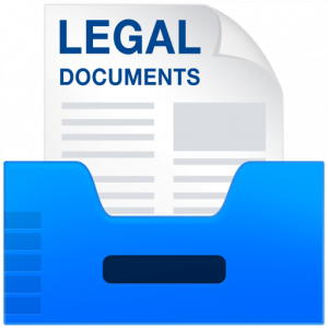 legal documents templates icon x