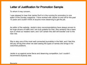 legal memo template justification memo template letter of justification for promotion sample