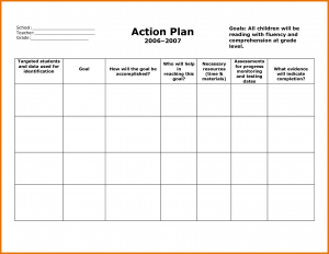 lesson plan template for preschool action plan templates