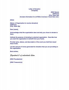 letter asking for donations letter of donation template letter