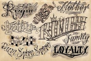 100 Free Tattoo Font Gangster Idea Tattoo