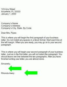 letter formats templates complimentary close of a business letter business letter regarding complimentary closing business letter