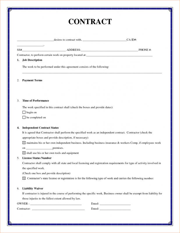 letter of agreement template