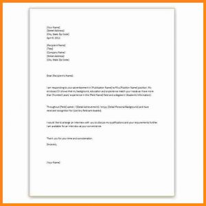 letter of eviction application letter template word