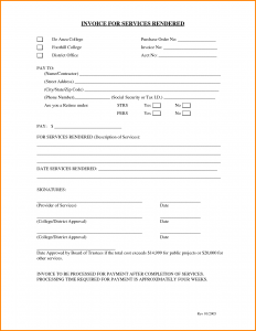 letter of harship sample billing letter for services rendered examples of invoices for services rendered legal services invoice example of invoice for services rendered