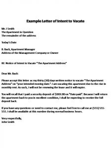 letter of intent example letter of intent example