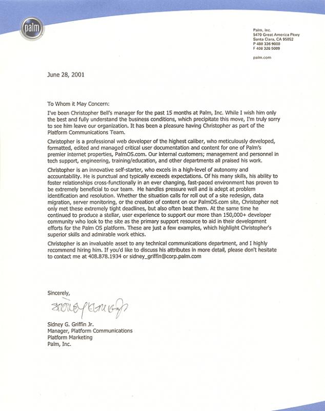 Letter Of Recommendation For Masters Program Template Business