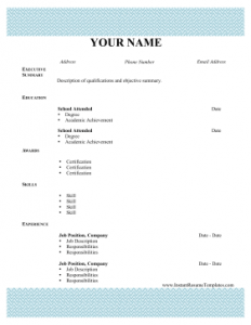 letter of recommendation template for college pattern resume lines