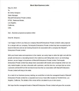 letter template word block style business letter template ms word download