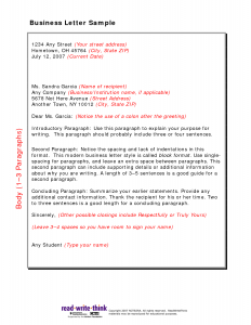 letter writing format friendly business letter sample