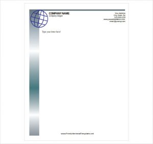 letterhead template free download free letterhead template download