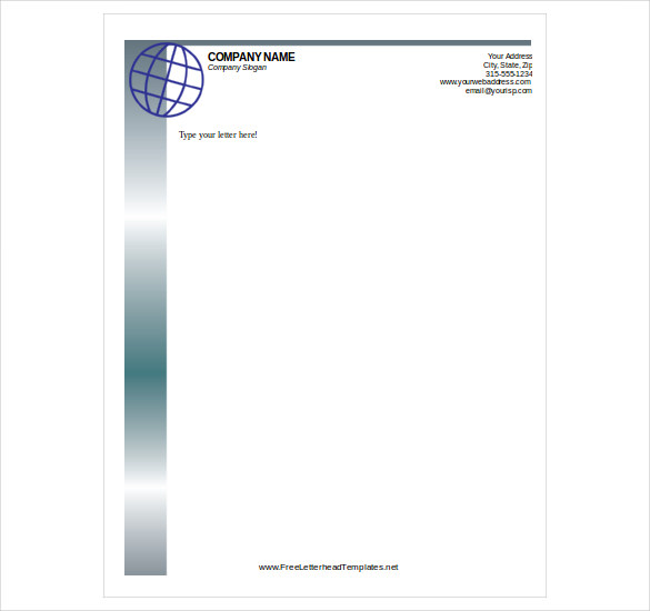 letterhead template free download