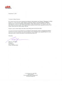 letters of recommendation examples reference letter