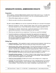 letters of recommendation for grad school high school admission essay samples