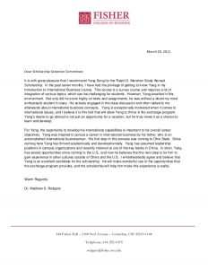 letters of recommendation for scholarships ralph d mershon study abroad scholarship recommendation letter