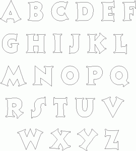 letters template free alphabet template zmcxefh