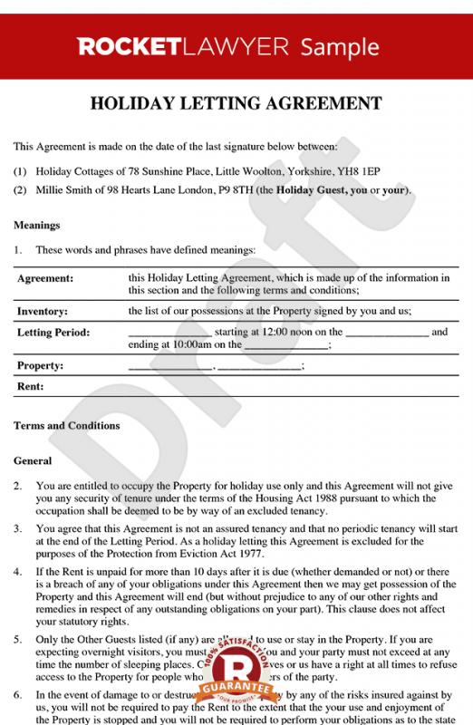letters to landlords