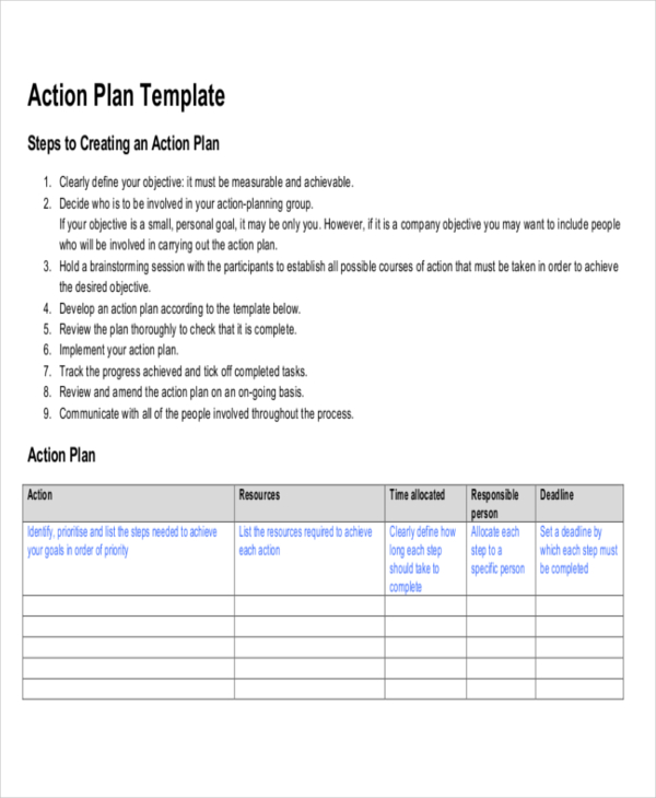 life plan template