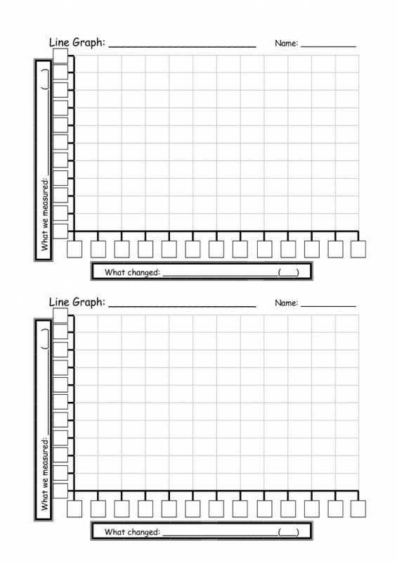 Line Graphs Template | Template Business