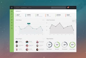 line graphs templates dashboard ui mockups july dashboard