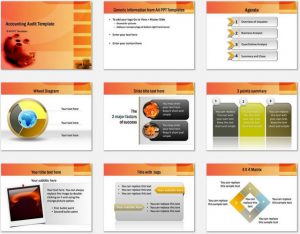 line graphs templates powerpoint accounting audit template