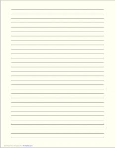 lined paper template pdf a size lined paper with wide black lines pale yellow l