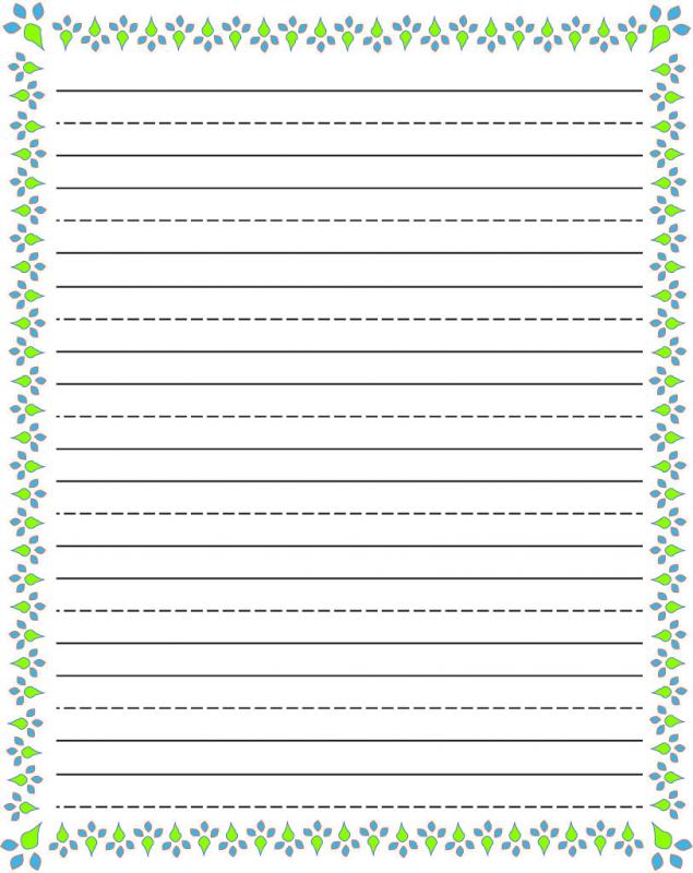 lined paper to print