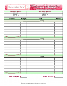 loan agreement sample budget planner printable