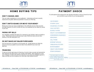 loan document template a and n mortgages home buying packet