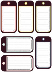 luggage tag template word free printable luggage tags template