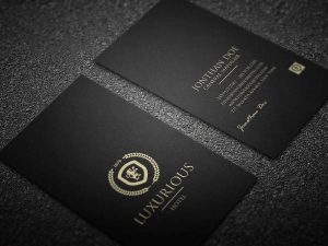 luxury business cards luxurious business card