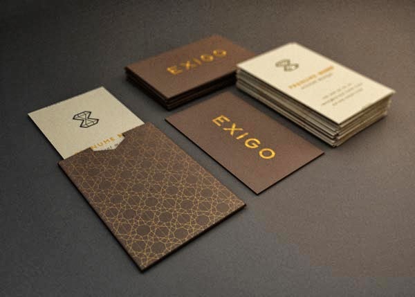 luxury business cards