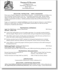 ma resumes examples early childhood education resume samples pertaining to early childhood education resume samples