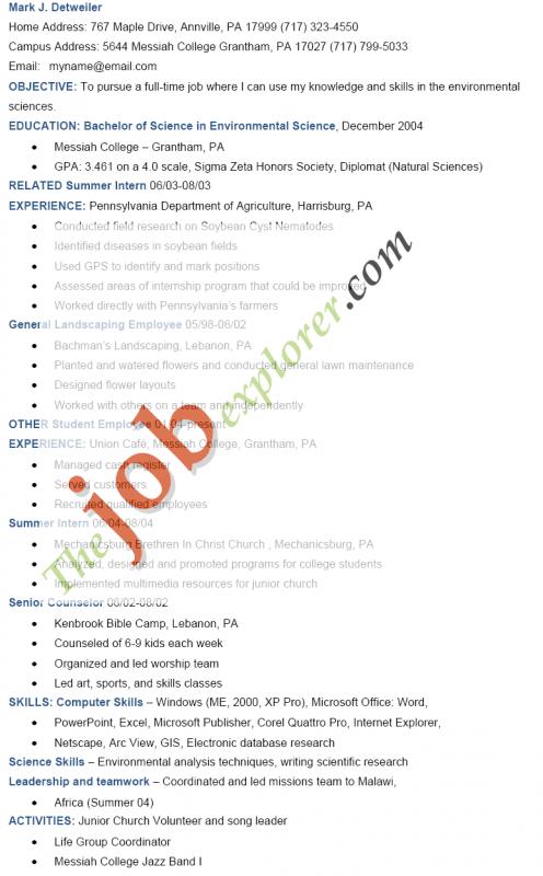 ma resumes examples