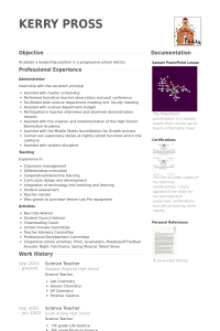 ma resumes examples scienceteacherresume example