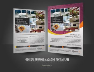 magazine ads template preview magazine ad template