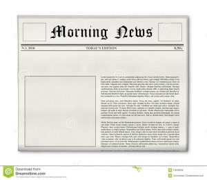 magazine advert templates newspaper headline photo template