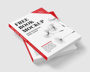 magazine cover template psd free book mockup psd