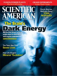 magazine covers designs the brains dark energy by scientific american magazine