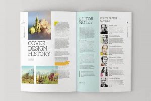 magazine layout template magazine template b