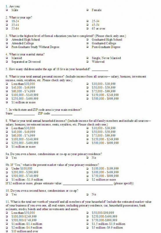 market research examples